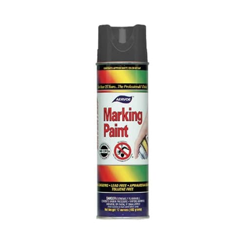 Aervoe 206 17 oz. Black Survey Marking Paint