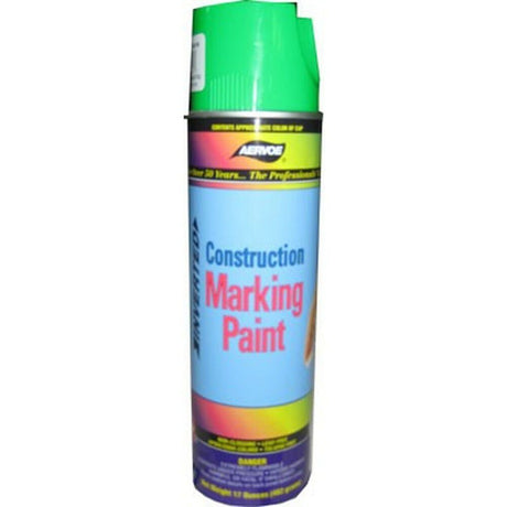 Aervoe 248 15 oz. Fluorescent Green Construction Marking Paint