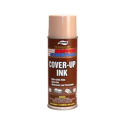 Aervoe 2811 12 oz. Tan Stencil Cover Up Ink