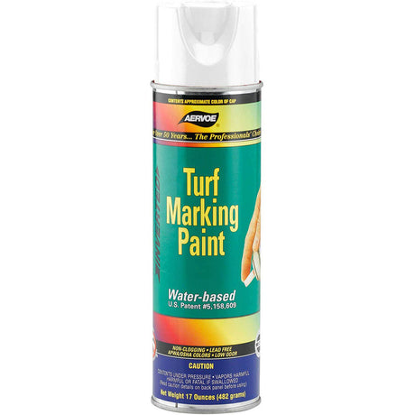 Aervoe 291 15 oz. White Water-Based Marking Paint