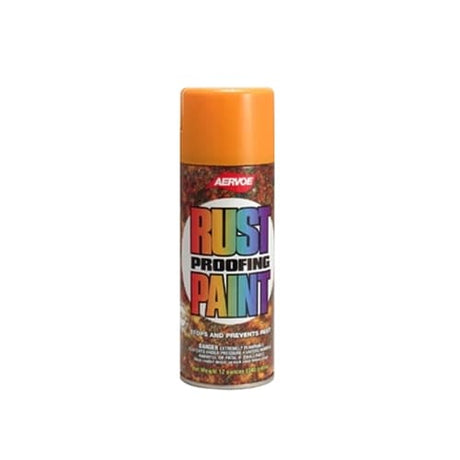 Aervoe 305 12 oz. Safety Orange DTM Rust Proof Enamel Any-Way Paint