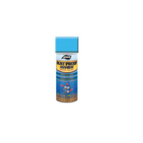 Aervoe 318 12 oz. Light Blue DTM Rust Proof Enamel Any-Way Paint