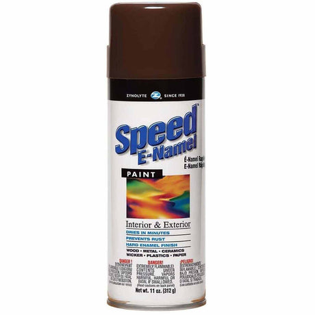 Aervoe Z357 Chocolate Brown Zynolyte Speed E-Namel Spray Paint