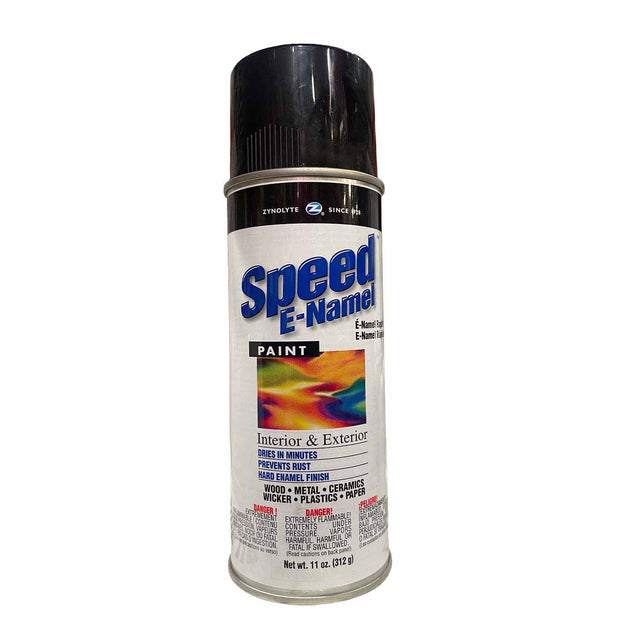 Aervoe Z387 Gloss Black Zynolyte Speed E-Namel Spray Paint