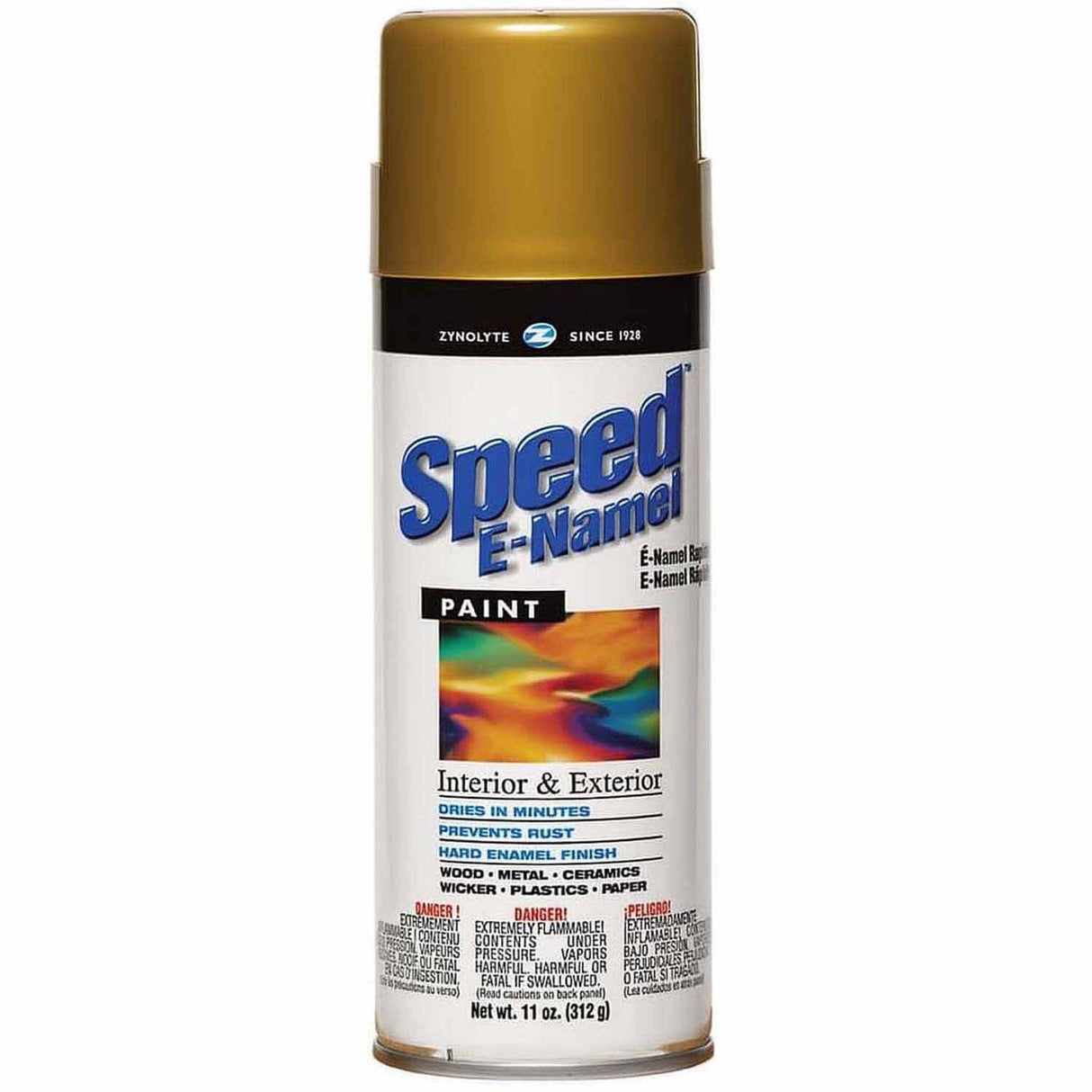 Aervoe Z407 Gold Zynolyte Speed E-Namel Spray Paint