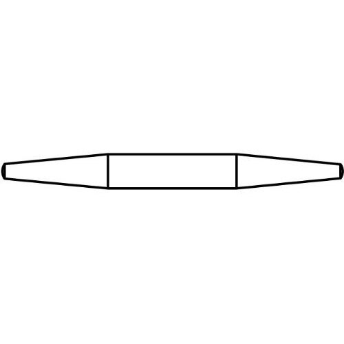 Ajax Tools 637 Standard Diameter 1-3/16" X 8" Barrel Pin, 3/4" Point
