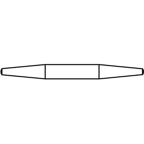 Ajax Tools 637 Standard Diameter 1-3/16" X 8" Barrel Pin, 3/4" Point