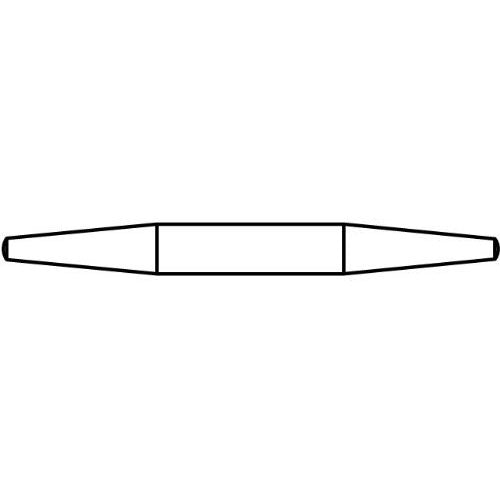 Ajax Tools 637 Standard Diameter 1-3/16" X 8" Barrel Pin, 3/4" Point