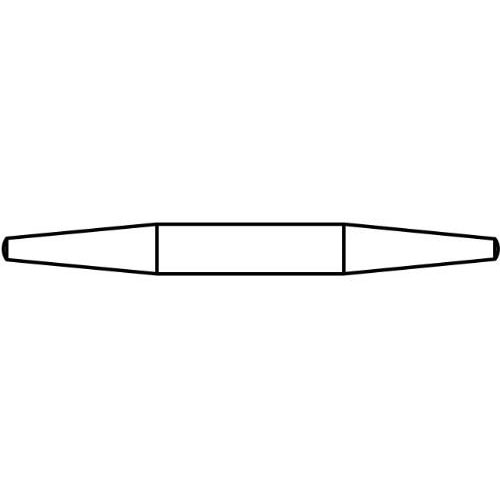Ajax Tools 637 Standard Diameter 1-3/16" X 8" Barrel Pin, 3/4" Point