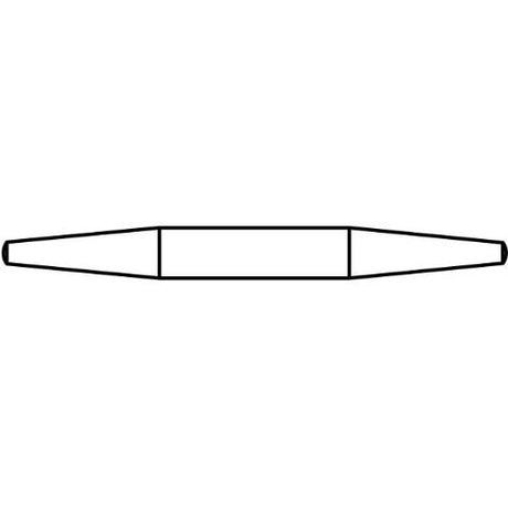 Ajax Tools 637 Standard Diameter 1-3/16" X 8" Barrel Pin, 3/4" Point