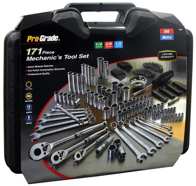 Allied 19037 Pro-Grade 171 Piece Mechanic's Tool Set