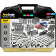 Allied 19041 Pro-Grade Mechanics Tool Set with Case SAE and Metric 1/4" 3/8" 1/2" Drive (204 Piece Set)