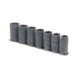 Allied 19612 1/2" Drive 7 Piece SAE Deep Impact Socket Set, 1/2" - 7/8"