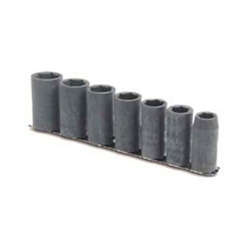 Allied 19612 1/2" Drive 7 Piece SAE Deep Impact Socket Set, 1/2" - 7/8"