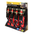 Allied 42455 4pc. 10' x 1" Ratchet Tie Down Set 1200lbs.