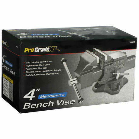 Allied 59113 4" Heavy Duty Swivel Bench Vise