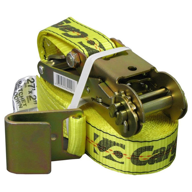 Allied 82292 Cargoloc 2" x 27' Ratchet Tie Down with Flat Hooks