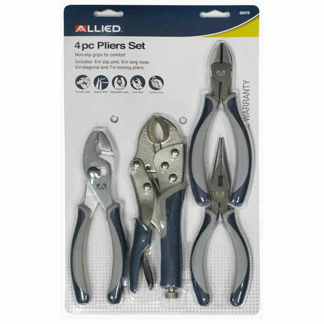 Allied 89078 4 pc Plier Set