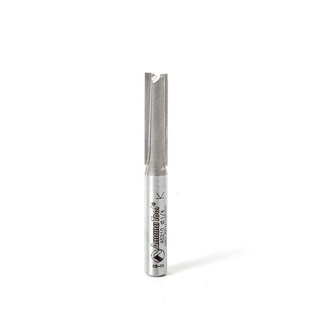 Amana 45200 1/4" Shank 2 Flute Straight Plunge Cutting Router Bit