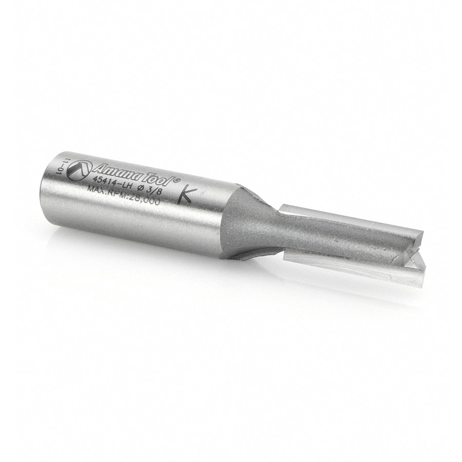 Amana 45414 2 Flute 3/8 Diameter 1/2 Shank Router Bit - 3