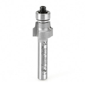 Amana 47150 No-File Trim Bit 1/4" Shank Router Bit