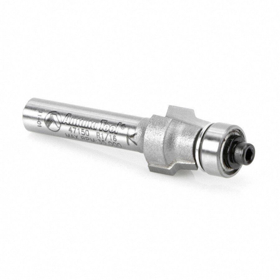 Amana 47150 No-File Trim Bit 1/4" Shank Router Bit - 3