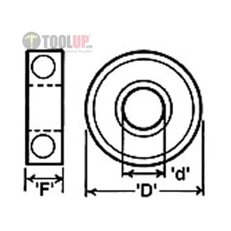 Amana 47704 1/8 ID x 3/8 OD Bearing Router Bit