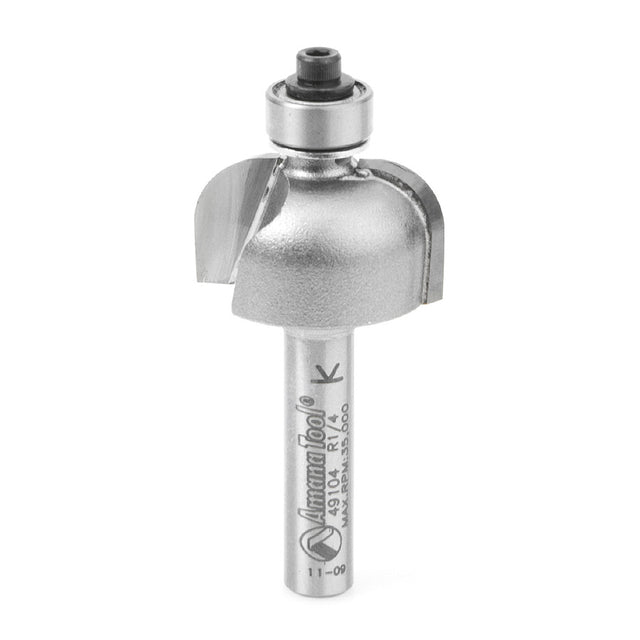 Amana 49104 Cove Bit 1/4" Radius 1/4" Shank Router Bit