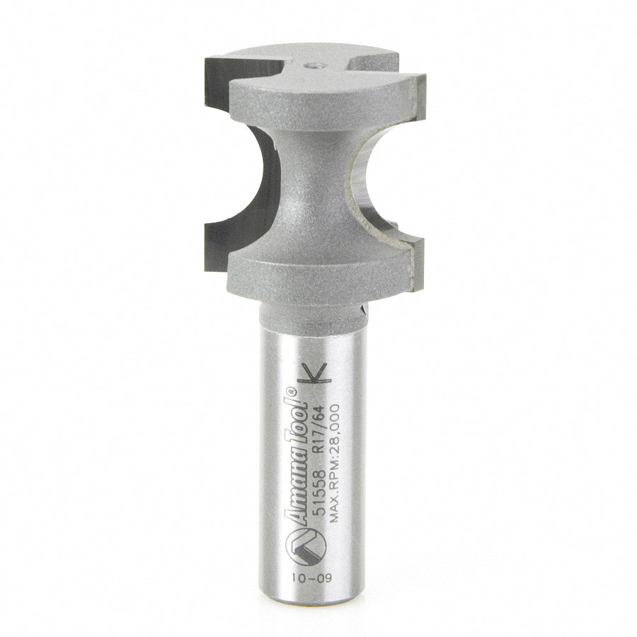 Amana 51558 Bull Nose 1/2" Radius 1/2" Shank Router Bit