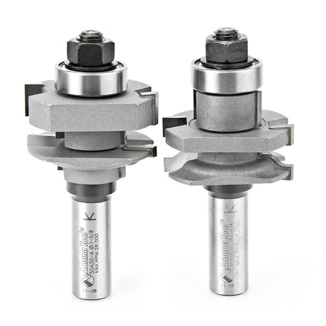 Amana 55430 2 Piece Stile And Rail 1/2" Shank Router Bit
