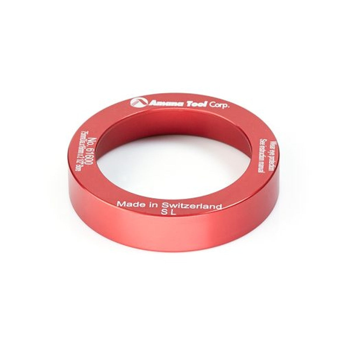 Amana 61600 75mm Dia. x 16mm Height Aluminum Rub Collar for Template Shaping