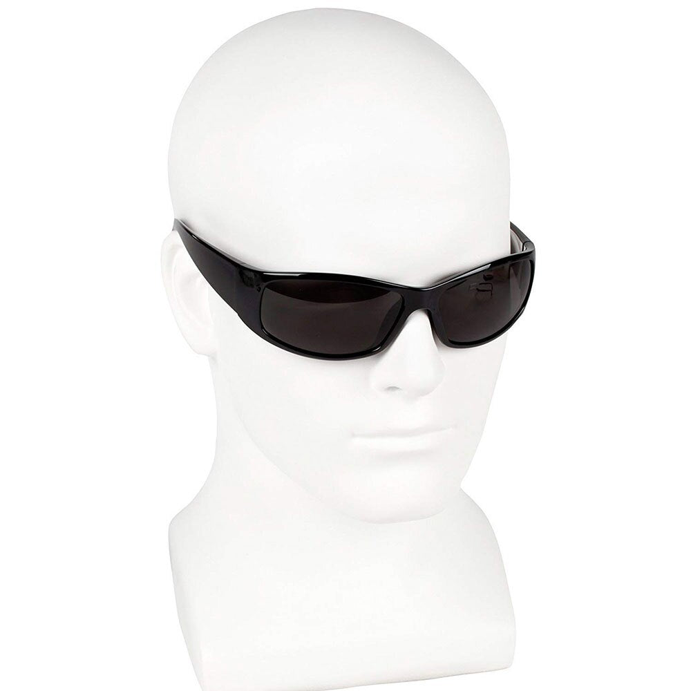 American Allsafe 3016313 (21303) S&W Elite Black/Smoke Anti-fog Safety Glasses - 3