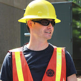 American Allsafe 3016313 (21303) S&W Elite Black/Smoke Anti-fog Safety Glasses - 5