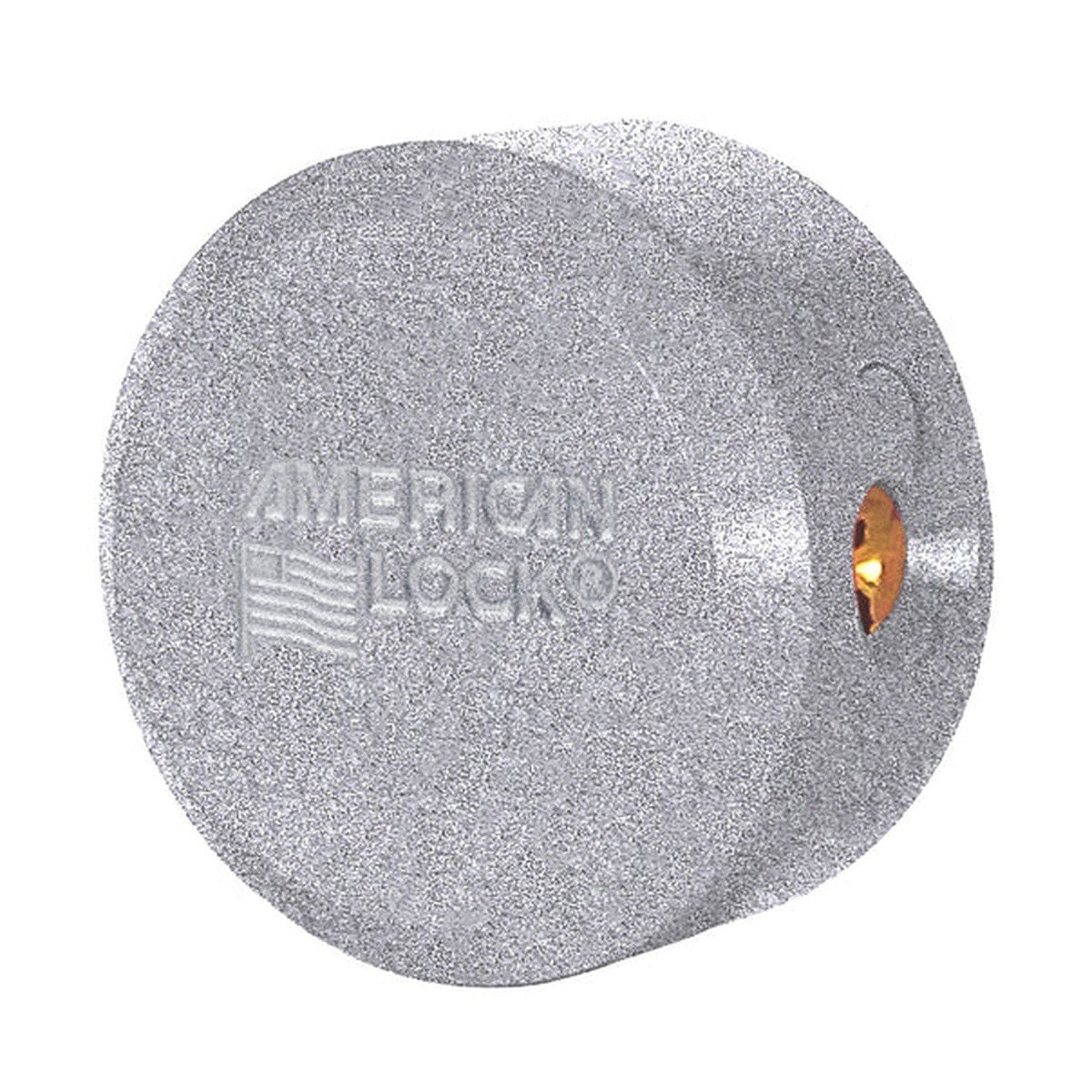 American Lock A2010KAW7000401K296 Silver Chrome Plated Steel Hidden Shackle Keyed Padlock