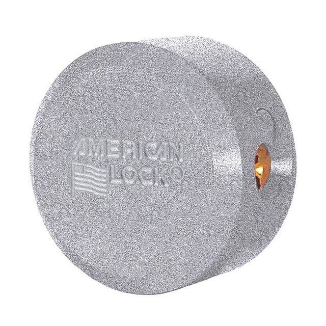 American Lock A2010KAW7000401K296 Silver Chrome Plated Steel Hidden Shackle Keyed Padlock