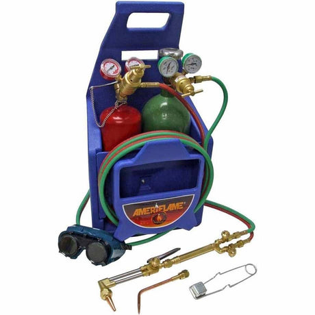 Ameriflame TI350T OXY/Acetylene Welding , Cutting kit w/ tanks