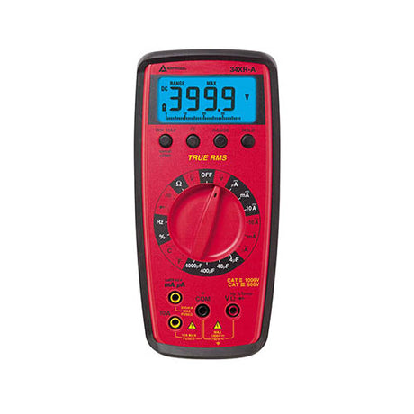 Amprobe 34XR-A 1000V DC True RMS Temp Cap Frequency Multimeter