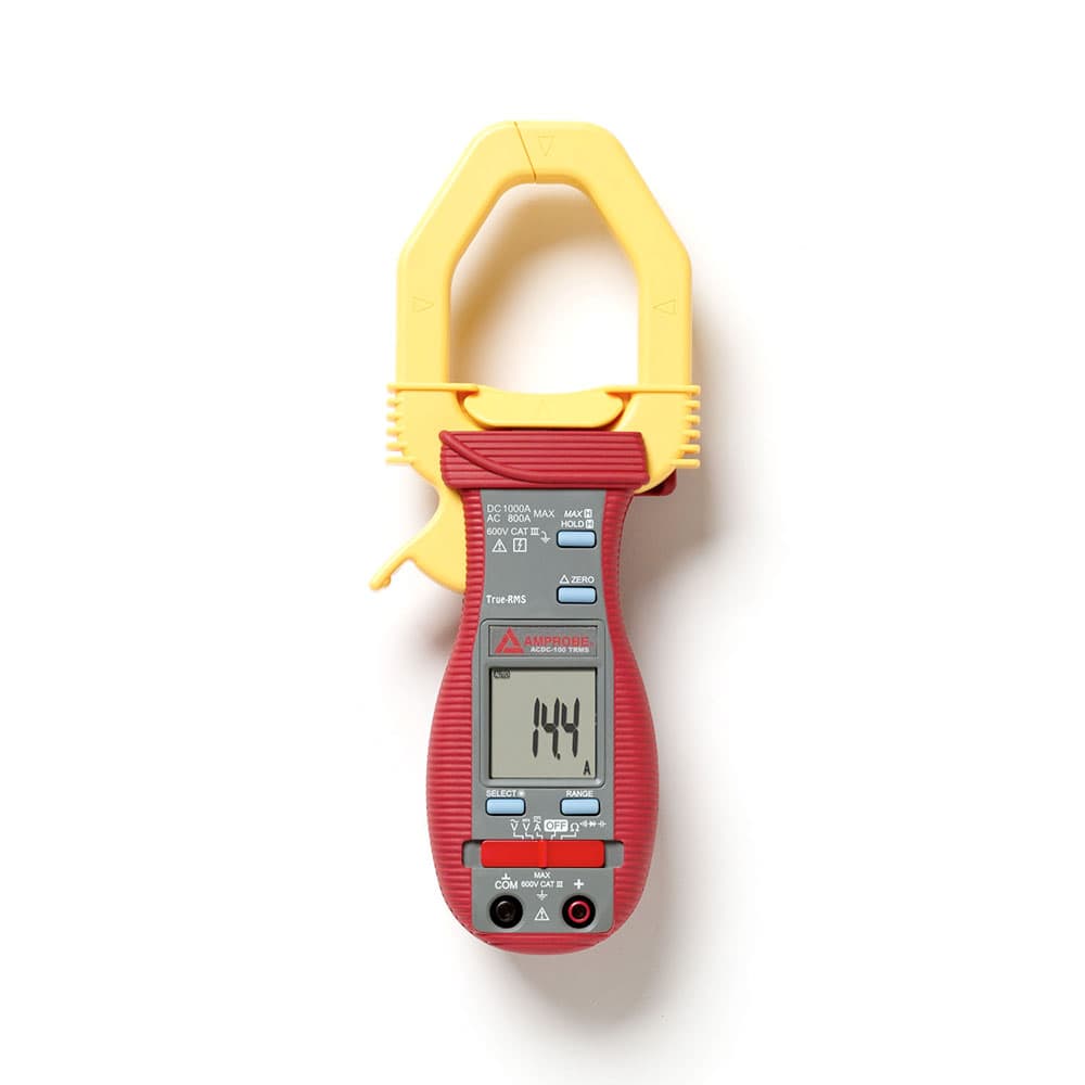 Amprobe 2740465 ACDC-100 TRMS 1000A AC/DC Digital Clamp Meter with Capacitance and Resistance - 2