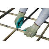 Ansell 11-501-8 ANSI A3 Kevlar Nitrile Palm Coated Cut Resistant Gloves Size 8 - 4