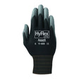 Ansell 205654 HyFlex Lite Gloves, Polyurethane-Coated, Size 10