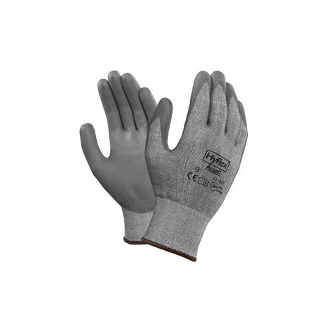 Ansell 205709-11 HyFlex CR2 11-627 Dyneema Lycra Work Gloves Polyurethane Palm Coating Size 11