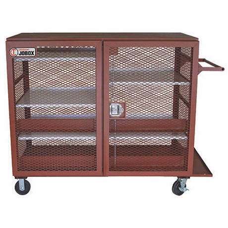 JOBOX 1-400990 65" Mesh Cabinet