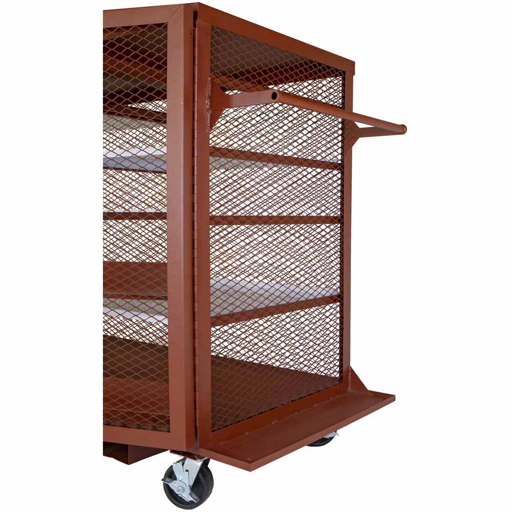 JOBOX 1-400990 65" Mesh Cabinet - 4
