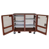 JOBOX 1-400990 65" Mesh Cabinet - 10