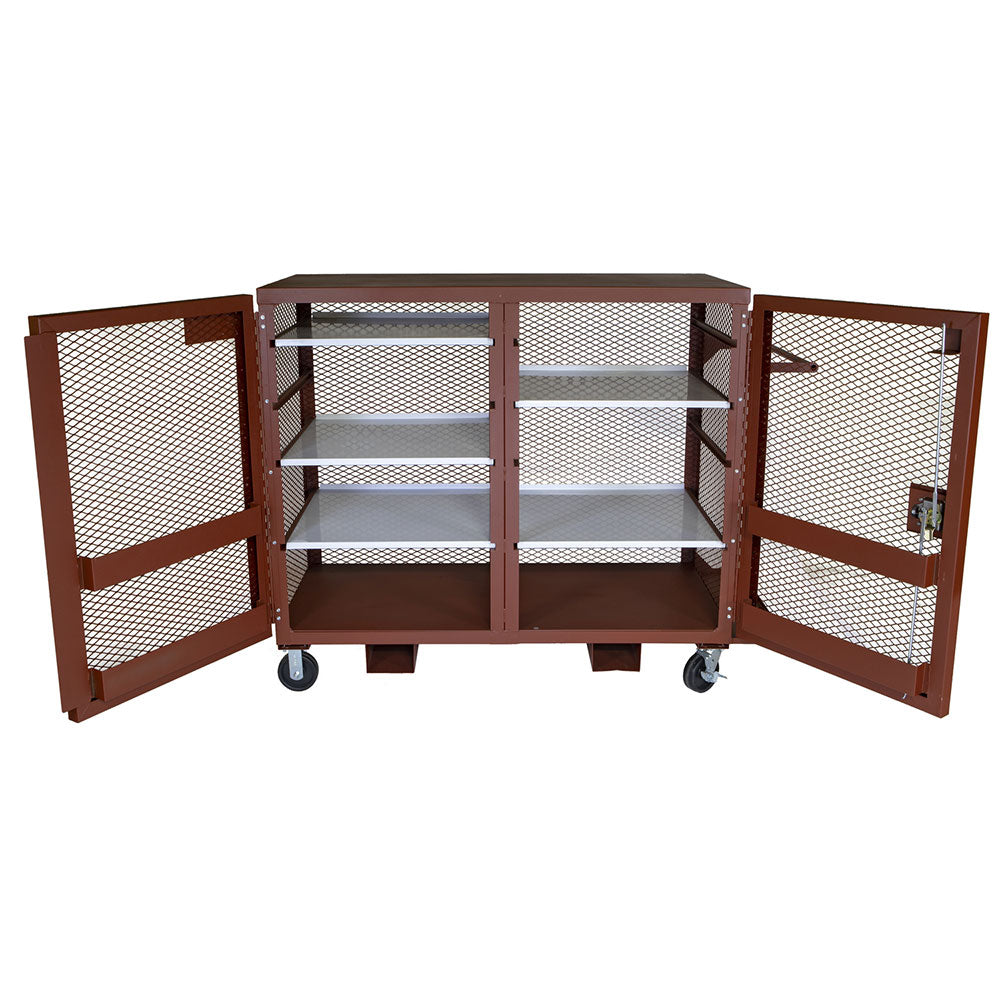 JOBOX 1-400990 65" Mesh Cabinet - 10