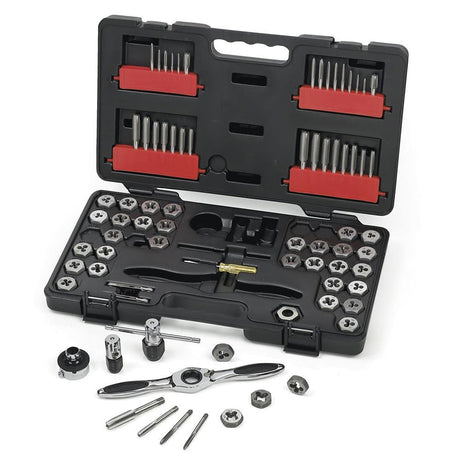 GearWrench 3887 77 Pc. SAE/Metric Ratcheting Tap and Die Set