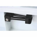 Crescent JOBOX 663980 White StorAll 9" Tall Heavy-Duty Steel Drawer Storage 36"W x 9"H x 48"L - 5" Deep Drawer - 5