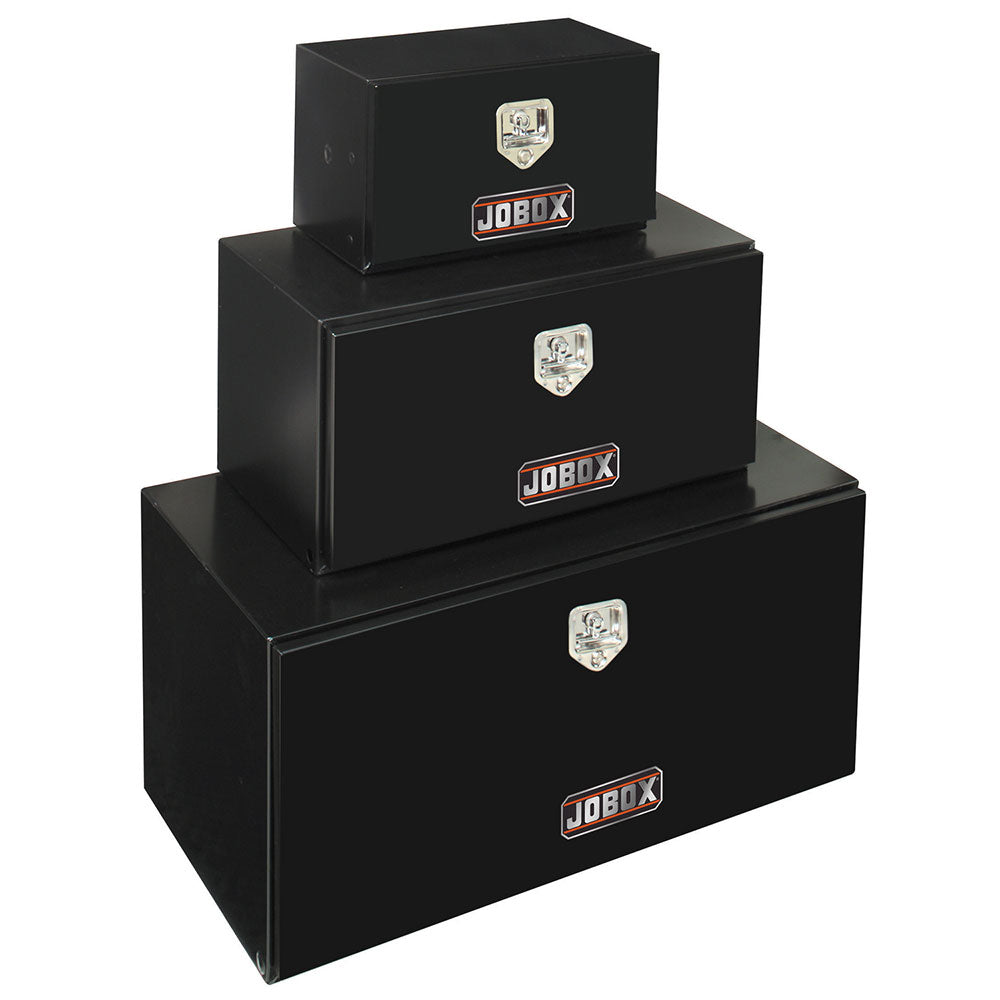 Crescent Jobox 729982 Premium Black Steel Underbed Box 24" x 16" x 14"