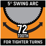 GearWrench 85142 14 Pc. 72-Tooth 12 Point Reversible Ratcheting Combination SAE/Metric Wrench Set - 7