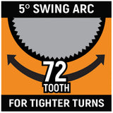 GearWrench 85142 14 Pc. 72-Tooth 12 Point Reversible Ratcheting Combination SAE/Metric Wrench Set - 7